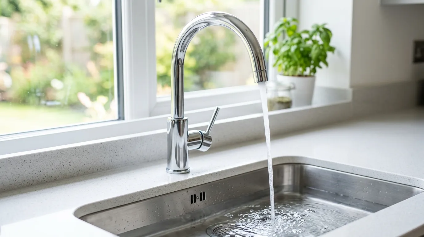 Local Plumbing Master Pros same day plumber fixing a faucet in Stagecoach, NV